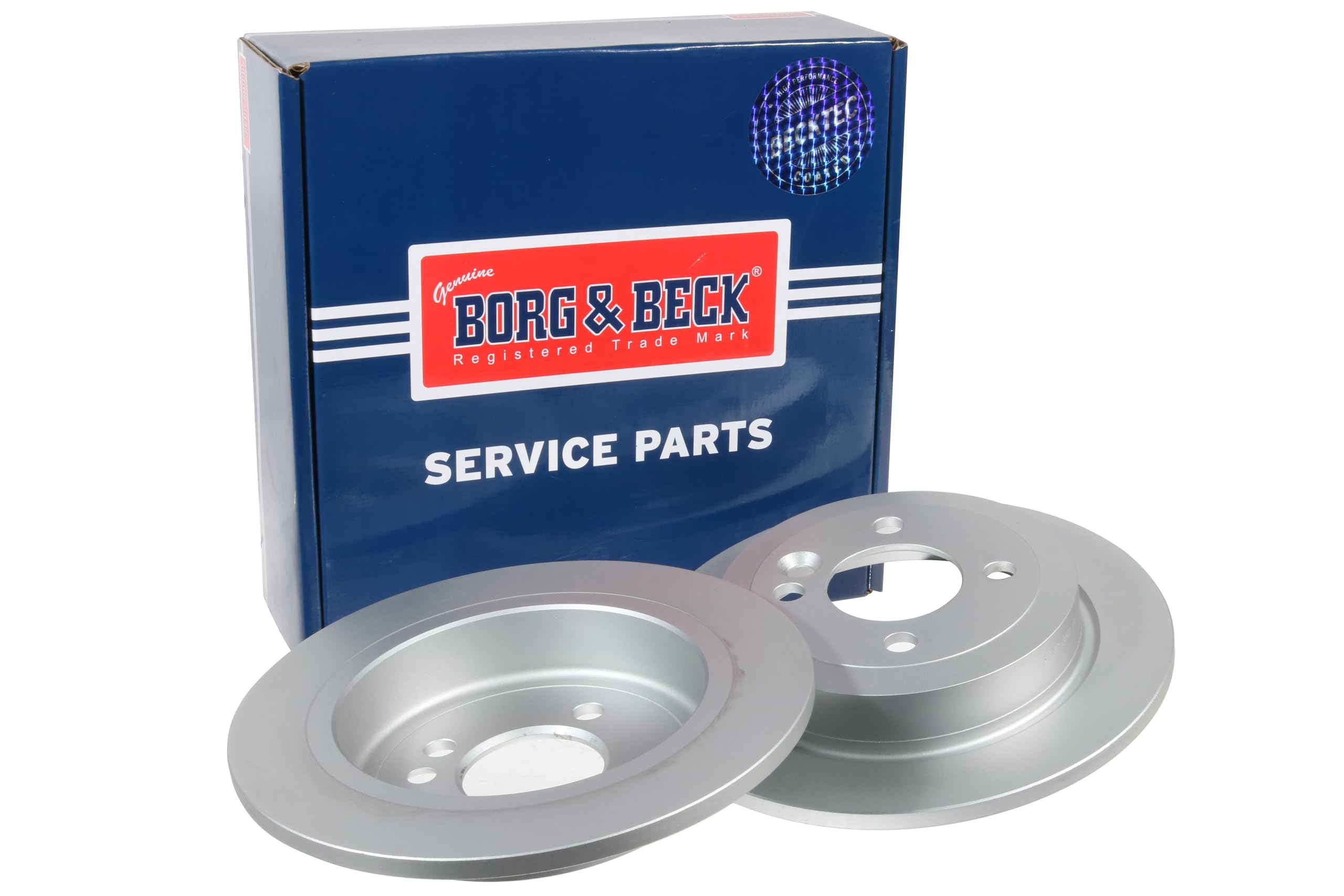 Borg & Beck BRAKE DISC PAIR Chrysler Voyager 2.5CRD 00-08