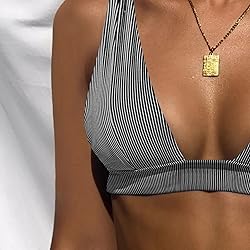 Bathing Suits for Women Deep V Neck Sexy Two Piece