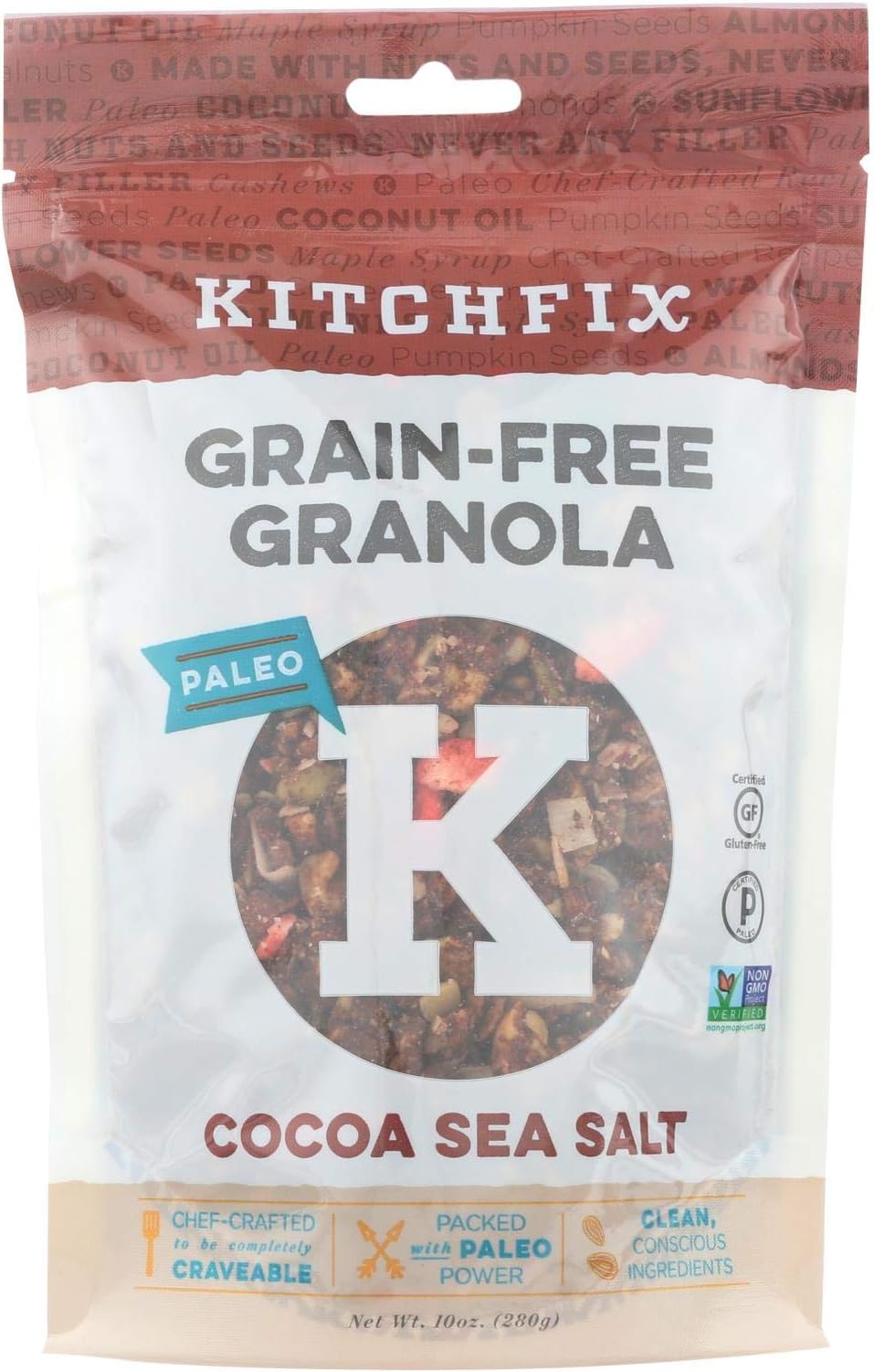 Kitchfix Granola - Grain Free Coco - Case of 6 - 10 oz