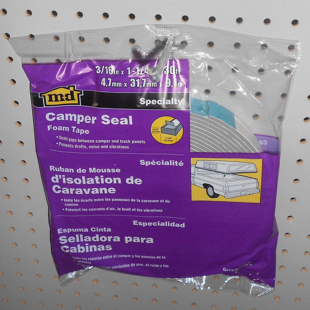 Truck Camper Seal Foam Tape Self Adhesive Cap Topper Shell Protection