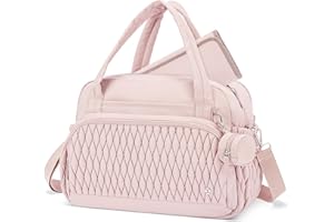 Telena Tote Diaper Bags, Travel Crossbody Large Capacity Hospital Bag for Women Labor Delivery with Pacifier Case