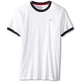 Tommy Hilfiger Boys' Short Sleeve Ken Ringer Crew Neck T-Shirt, Soft, Comfortable, Relaxed Fit