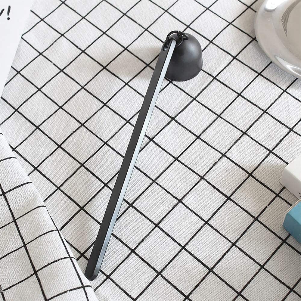 1 Perpetual Deals Candle Snuffer, Candle Wick Trimmer and Dipper, Candle Accessory Tools Set with Gift Package for Famliy or Candle Lovers (Candle Tools Black): Home & Kitchen