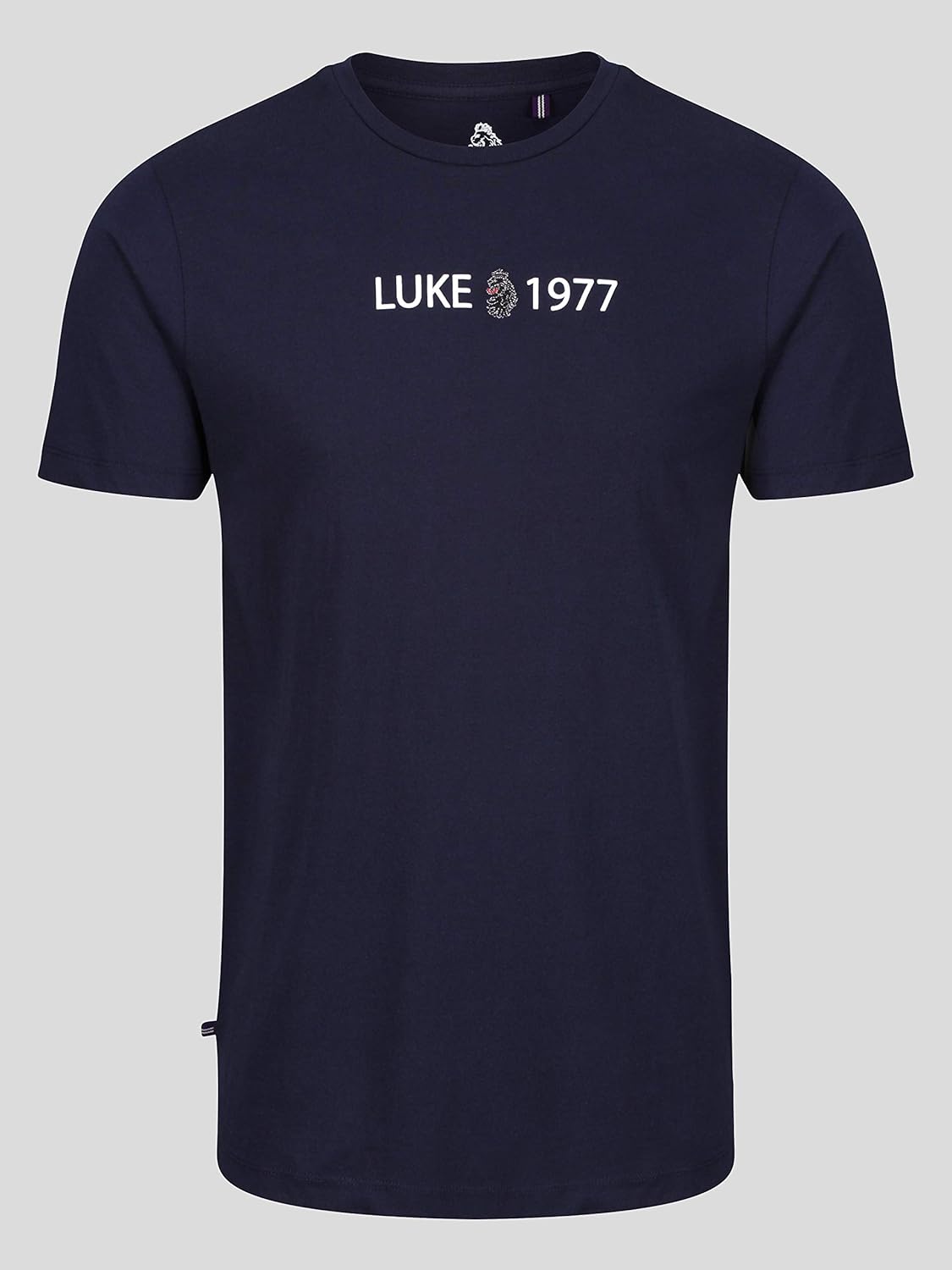 LUKE 1977 Brizzle Shizzle Printed T-Shirt Navy ZM460109: Amazon.co.uk: Clothing