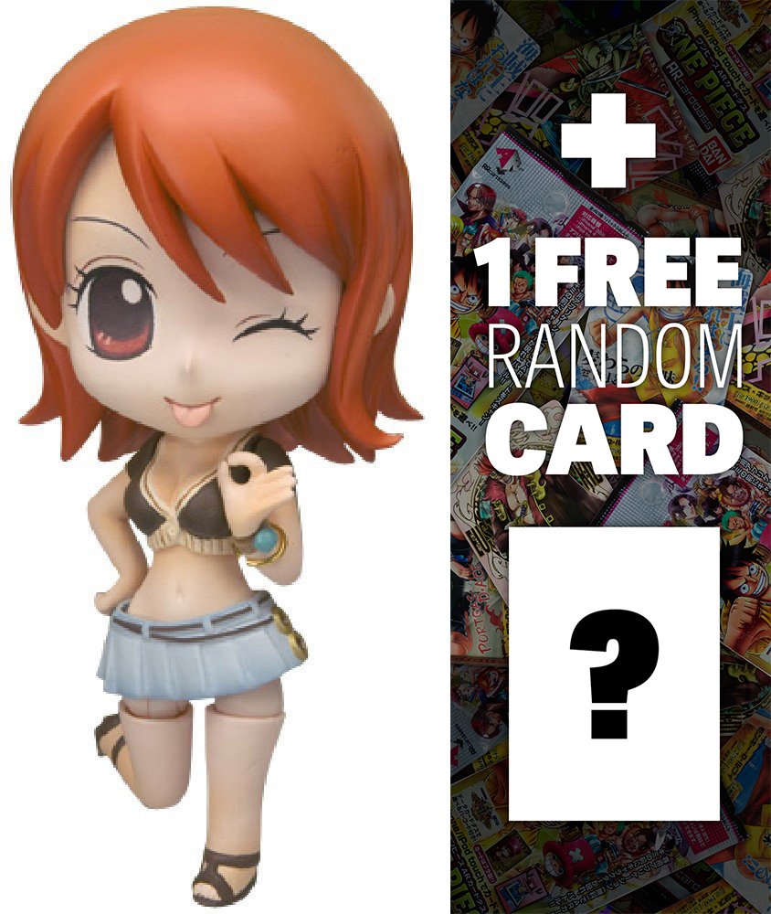 One Piece Nami Mini Figure X Chibi Arts Super Deformed Mini Figure Series 1 Free Official Japanese Trading Card Bundle Buy Online In Guatemala At Desertcart