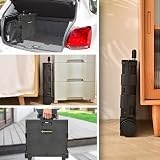 NORTHERN STONE Folding Shopping Trolley Cart with Telescopic Alu Handle view 5