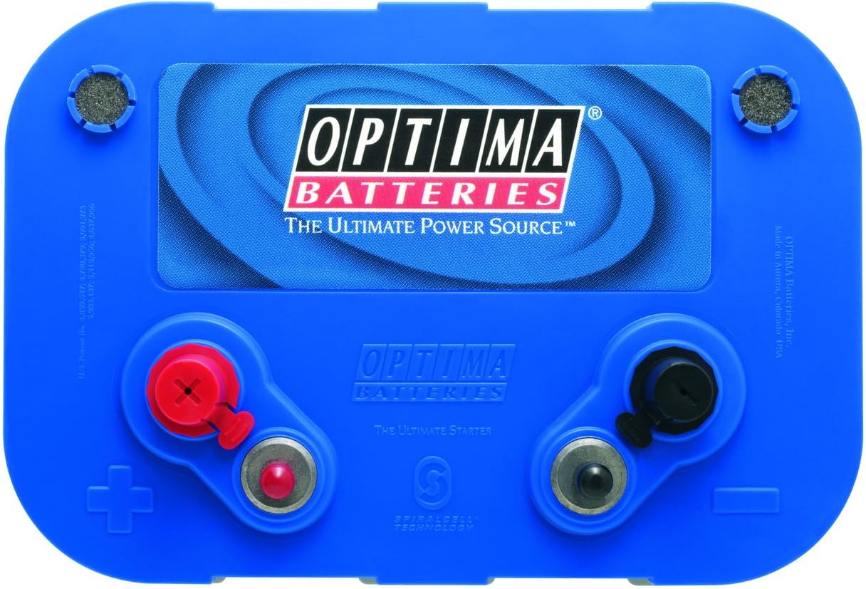 Optima Batteries 8016-103 D34M BlueTop Starting and Deep Cycle Marine Battery: Automotive