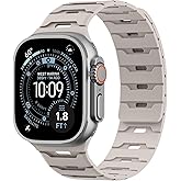 Magnetic Silicone Bands for Apple Watch Ultra/3/2 Band 49mm 46mm 45mm 44mm 42mm 41mm 40mm 38mm iWatch Bands Men Women,Waterproof Rubber Sport Strap for Apple Watch Series 11 10 9 8 7 6 5 4 3 SE/3/2nd