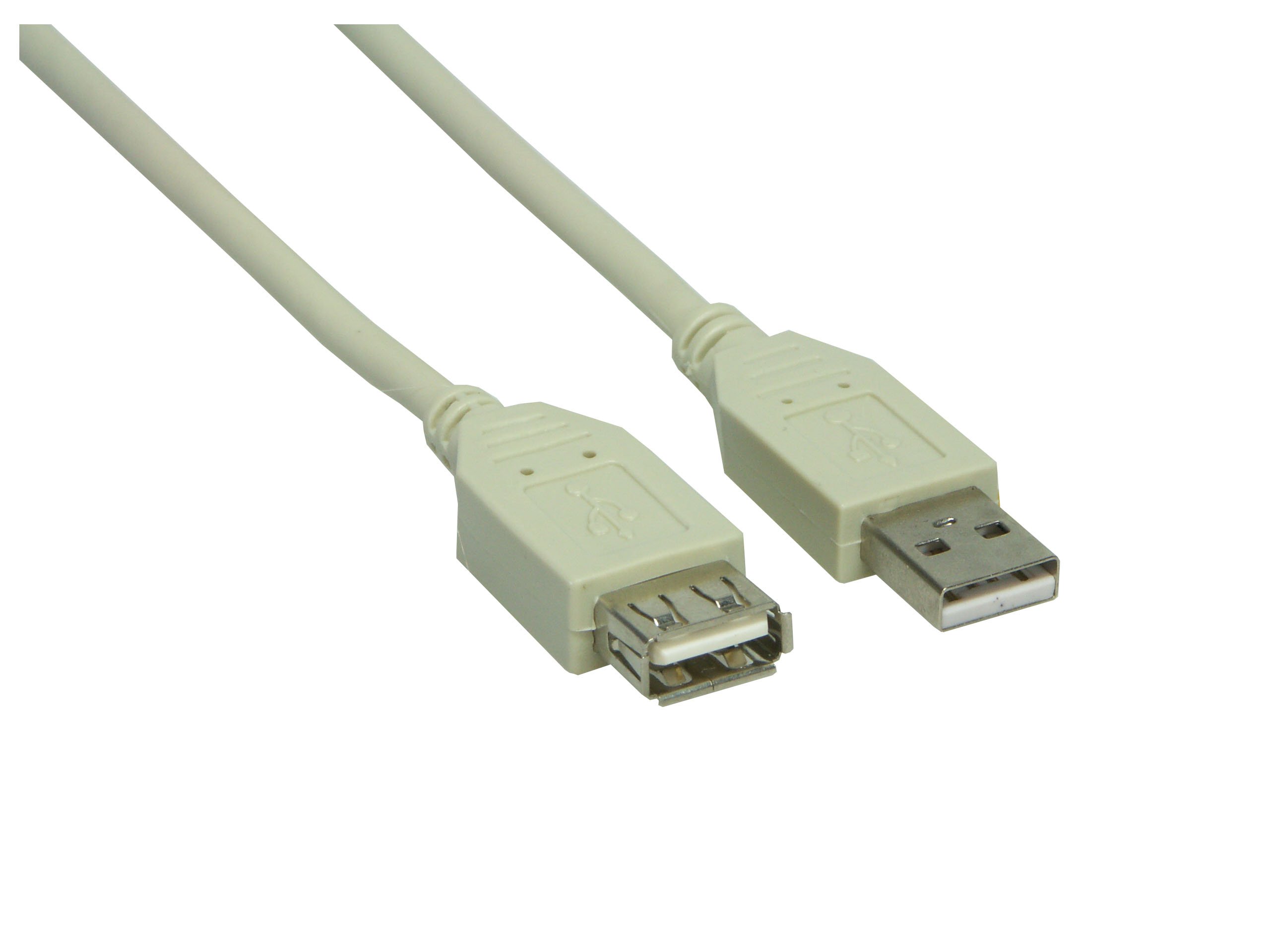 Good Connections Extension Cable USB Easy Plug A to Socket grey 1,80 m — image 1