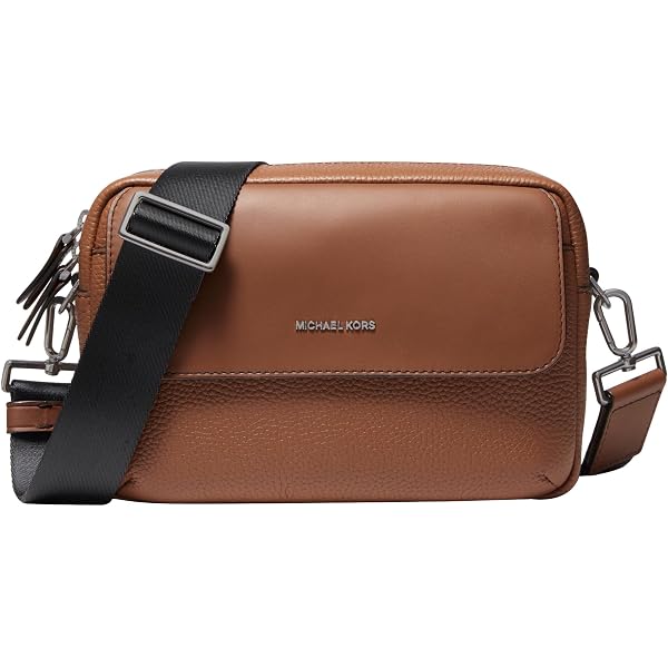 Amazon.com: Cole Haan Men's Judson Brushed Twill Messenger, Black