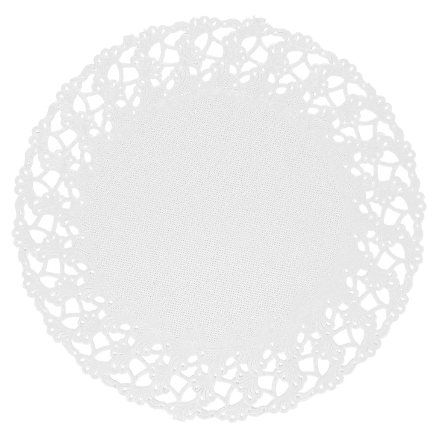 Garcia de Pou Round Doilies, Paper, White, 14 x 30 x 30 cm