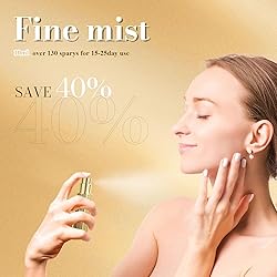 10ml Perfume Atomizer Refillable, 2Pcs 0.34oz