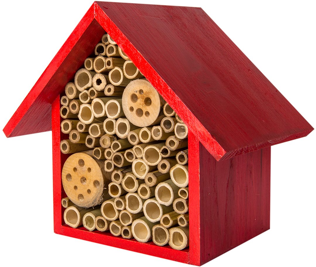 SuperMoss(56111) Heather Beneficial Bug Hotel, Bam Red