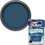 Dulux Simply Refresh Indigo Matt Emulsion Paint 1.25L One Coat Coverage
