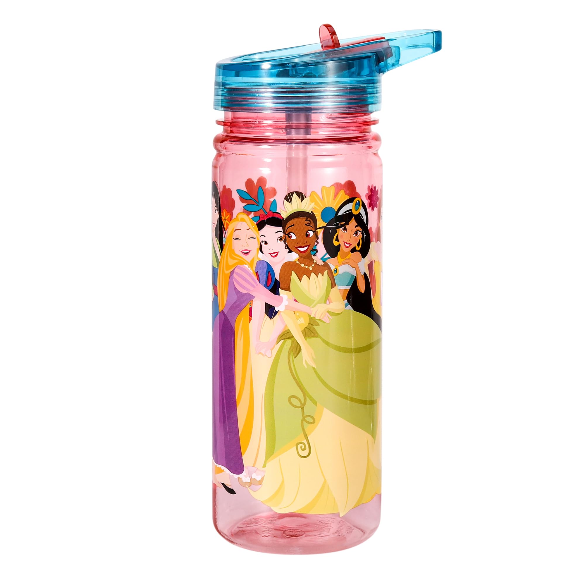 Zawadi Global Disney Princess 580ml Water Bottle for Kids School Drinks Bottle Made of Durable Ecozen Reusable BPA Free — image 1