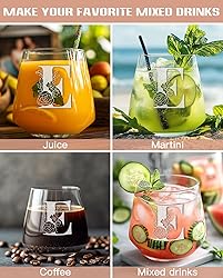 Personalized Wine Glass for Women – Custom Etched