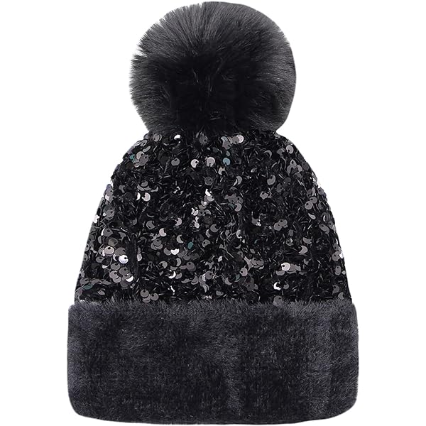 完売 SCULPTOR Sequin Nordic Earflap Beanie 完売 SCULPTOR