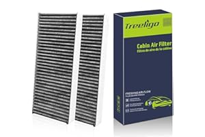 Treeligo CF10553 Cabin Air Filter Compatible with Frontier(2005-2021),Pathfinder (2005-2012),Xterra (2005-2015),NV1500 2500 3500,Equator