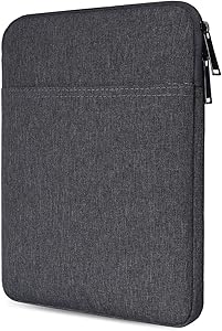 iPad Air 4 Sleeve Case 12.9 Inch, Tablet Sleeve for Samsung Galaxy Tab A 10.1 Inch/S6 10.5 Inch, New iPad 7 10.2/ iPad Pro 10.5 11 Inch/iPad 6 5 4/9.7 Inch New iPad, Surface Go 2018(Grey)