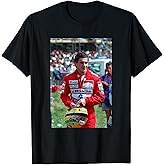 Racing Driver Ayrton Senna at British GP Silverstone 1989 T-Shirt