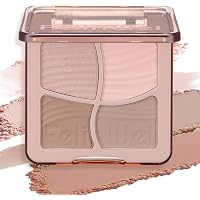 Boobeen Highlighter Contour Makeup Palette – Matte Bronzer, Mit Pinsel