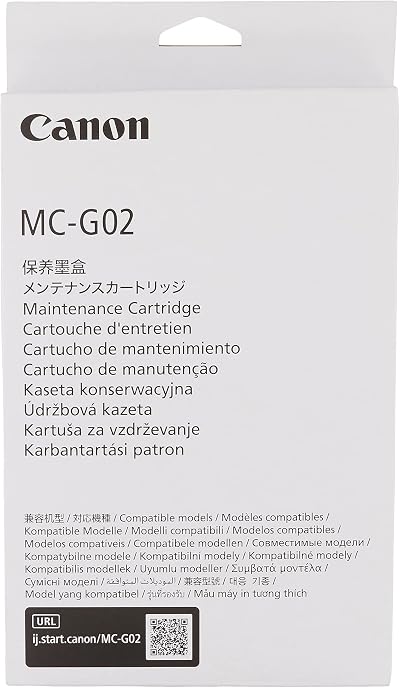 Canon MC-G02 Maintenance cartridge for G Series G3360 and PIXMA G3020