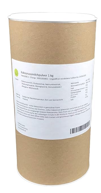 Kokosmilchpulver 1 kg Kokosnuss-Milch getrocknet Thai-Food Asia-Food