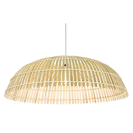 Debenhams Large Metal And Bamboo Moana Easyfit Light Shade