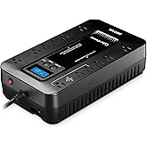 CyberPower EC850LCD Ecologic Battery Backup & Surge Protector UPS System, 850VA/510W, 12 Outlets, ECO Mode, Compact, Uninterr