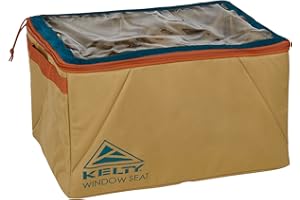 Kelty Window Seat – Camping, Tailgating, Travel Organization Hub, Road Tripping Overlanding Storage, Clear Lid, Rugged Fabrics