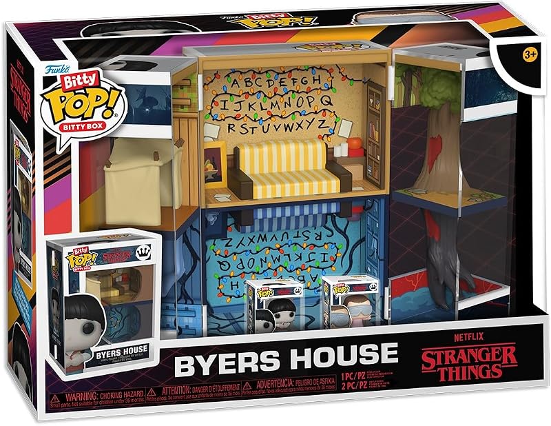 Funko Bitty Boxes Netflix Stranger Things Byers House with Will & Eleven