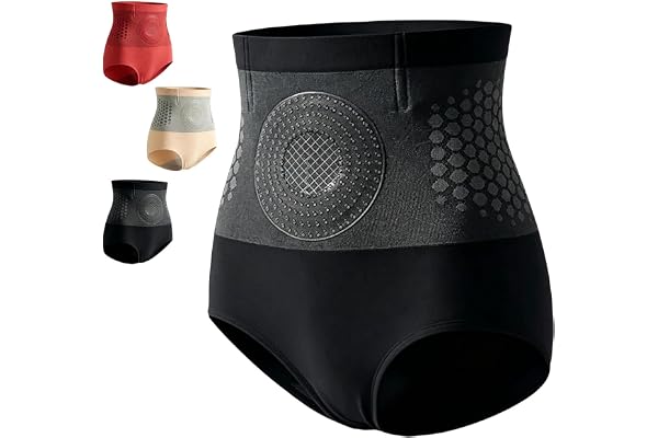 Fat Burning Shorts Women Heated, High Waist Tummy Control Shapewear Yoga Pants, Belly Wrap Weight Loss