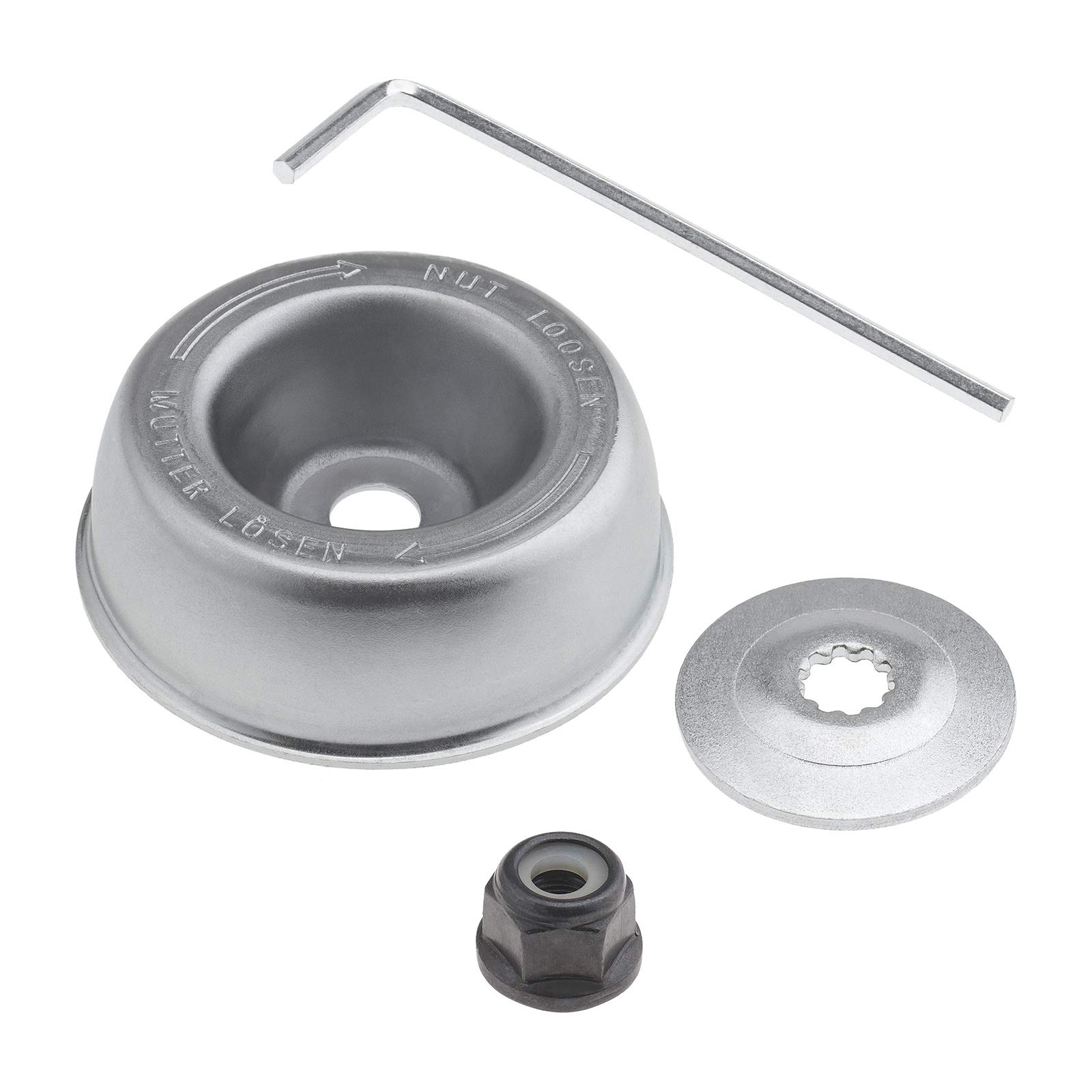 Create idea 4Pcs Gear Head Replacement Kit, Compatible with Stihl FS55 FS56 FS85 90 100 110 130 Strimmer Trimmer Brush Cutter Head