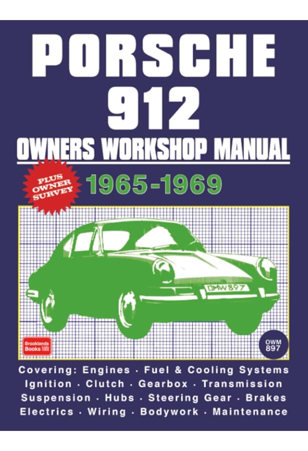 Porsche 912 Workshop Manual 1965-1968: Clymer, Floyd