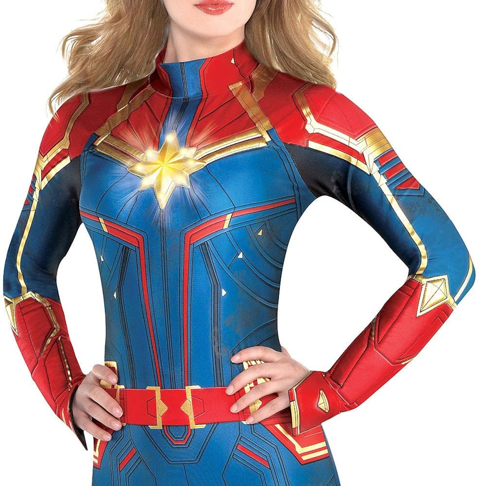 Bingua.com - Costumes USA Light-Up Captain Marvel Halloween Costume for