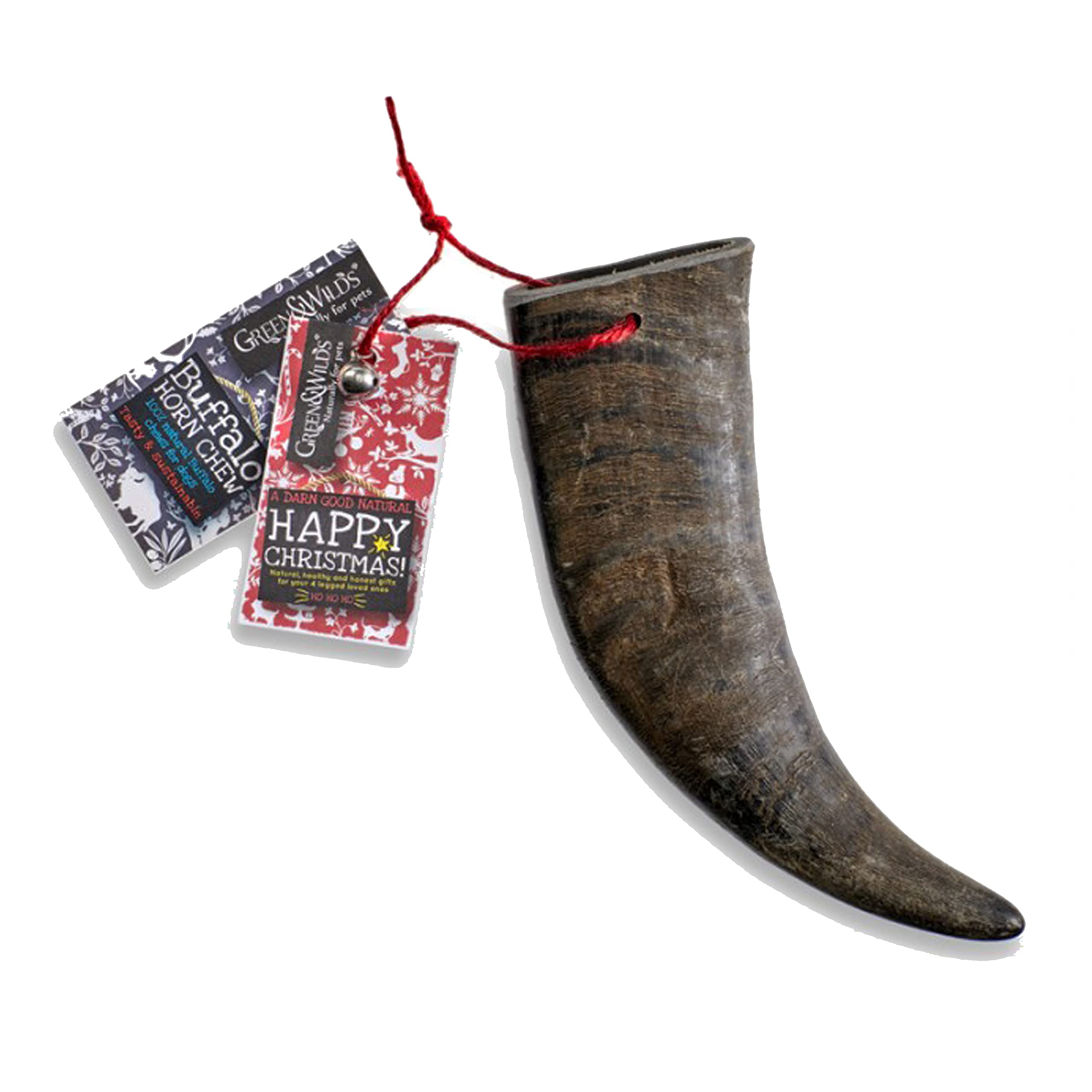 Green & Wilds Eco Dog Chew Buffalo Horn - Large