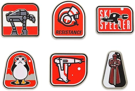 star wars disney pin set