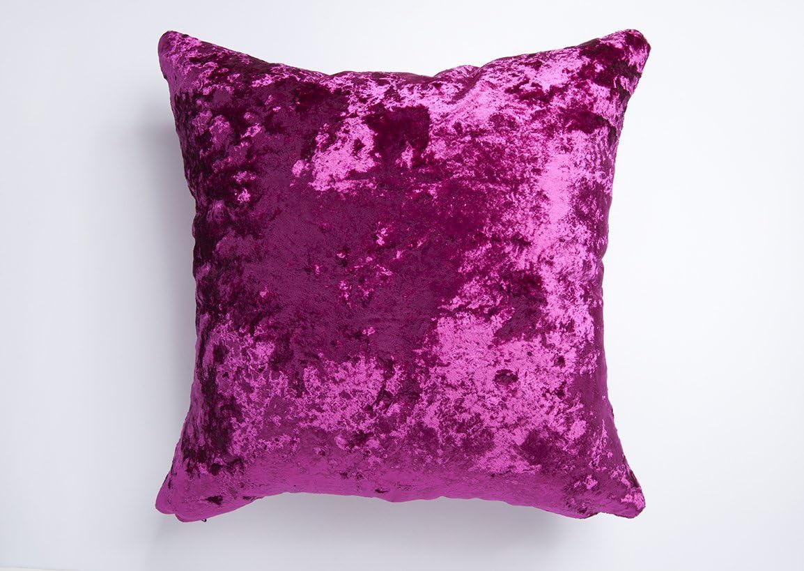 Moulin Deep Crushed Velvet 17in x 17in Reversible Cushion Cover in