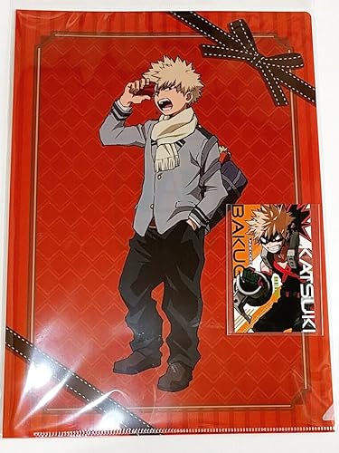 Amazon Co Jp 僕のヒーローアカデミア 爆豪勝己 バレンタイン スペシャルカード 後半 クリアファイル ジャンプショップ アニメイト ホビー 通販