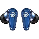 Raycon Pro Earbuds Wireless Bluetooth + 6 Microphones with Hybrid Active Noise Canceling, Sweat & Water-Resistant Earphones, Premium Wireless Ear Buds Bluetooth 40 Hours Playtime (Blue)