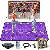 YRPRSODF Dance Mat for Kids and Adults, Double User Wireless Dance Pad Game for TV, Exercise Dancing Mat for Family Games,Gifts Ideas for Girls and Boys