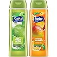 Suave Body Wash Variety 2-Pack, Juicy Green Apple + Mango Citrus – Gentle Body Washes with Fruit Blend Oil Essence, 18 Oz Ea
