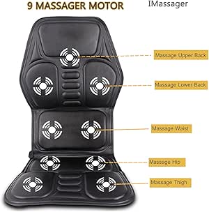 Amazon.com: IMassager Massage Seat Back Massager Vibration ...