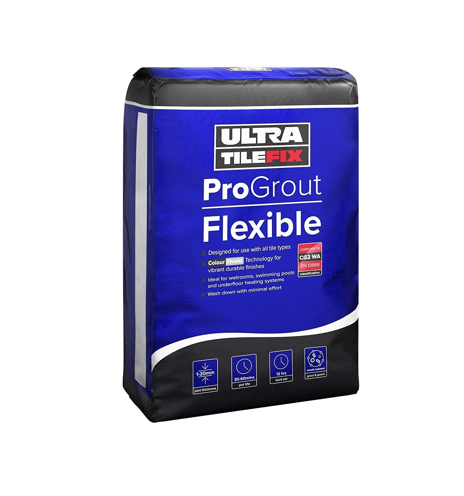 3kg Bag Flexible Grout by UltraTileFix - Lime Stone