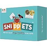 Evermade Snippets - The Fast Paced, Anything Goes Word Game | Award-Winning Family Board Game | Mensa-Recommended with a Unique Anything Goes Rule | Ages 10 and Up