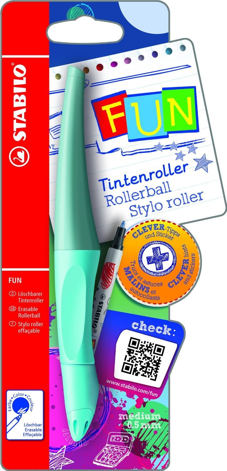 STABILO Rollerball FUN babyblue/iceblue - blue ink