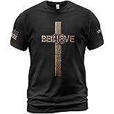 Believe Shirt, Jesus Shirts for Men, Christian Shirts for Men, Cross Shirt, Christian Tshirts 1