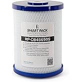 Smart Pack Water Filters iFilters High Purity Coconut Shell Activated Carbon Water Filter - 750 GPD Life Span - 0.5 Micron - Compatible with Frescapure 4000 4500 5000 6000 Models