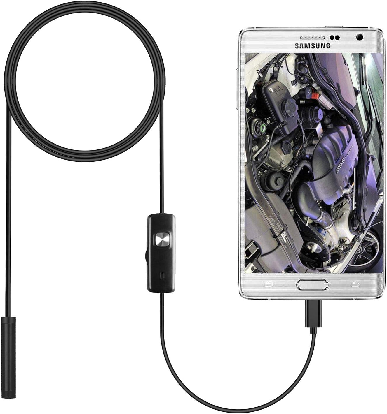 Endoscope Inspection Camera Wireless Borescope (Black)