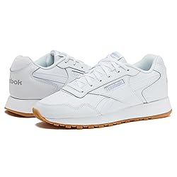 Reebok Women's Glide Sneaker, White/Cold Grey/Gum, 5